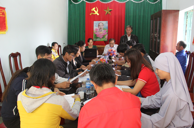 Hội chữ thập đỏ huyện sơ kết 6 tháng đầu năm 2017